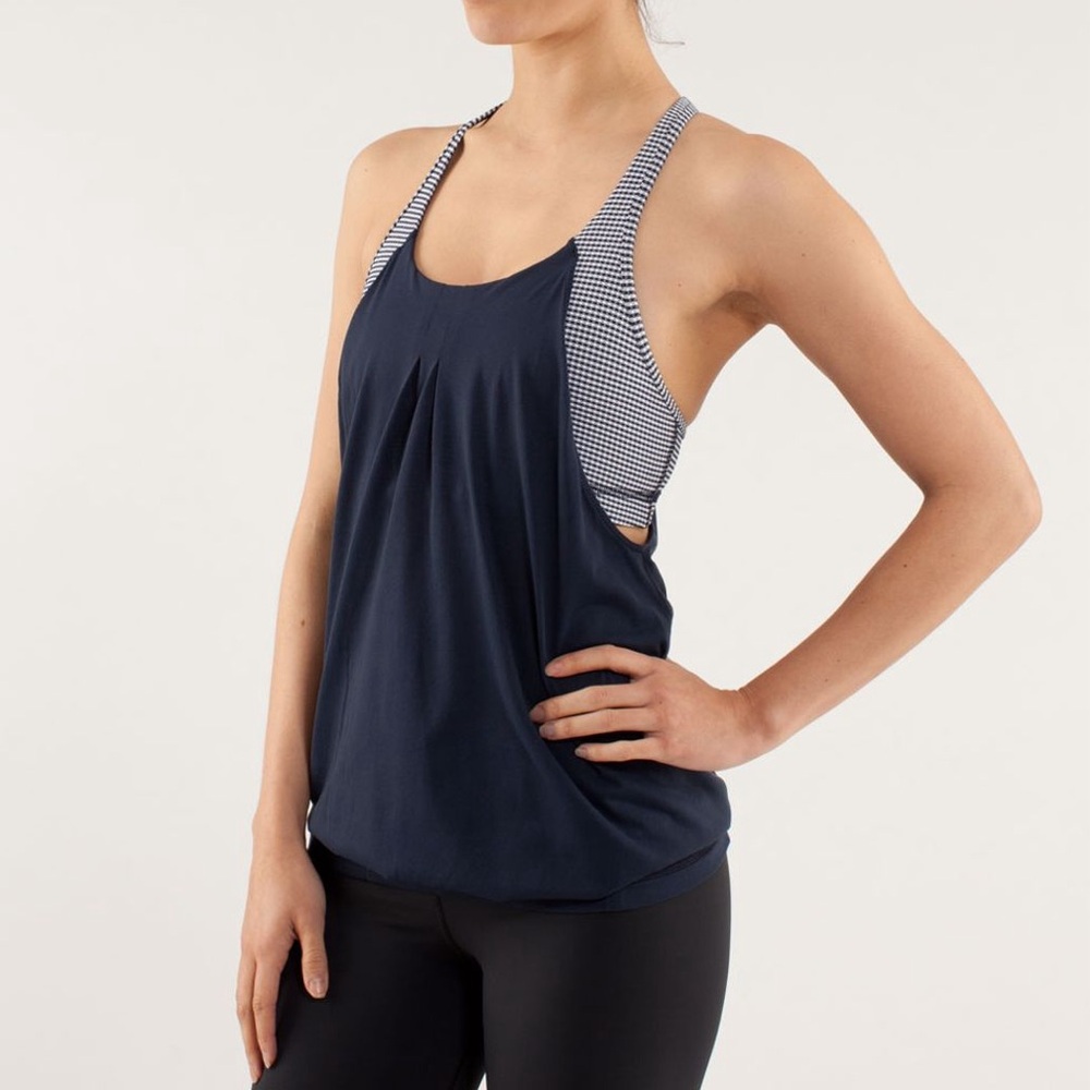 Lululemon Practice Freely Tank | Inkwell | Size 4
